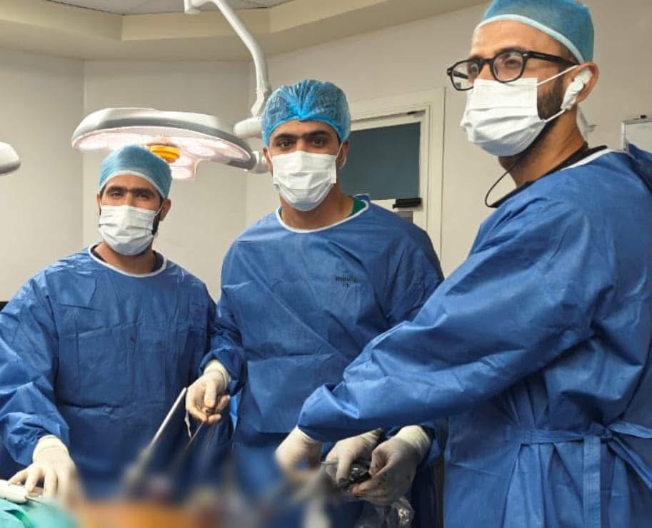 استئصال ورم بالبنكرياس بالمنظار في الإسماعيلية الطبي
