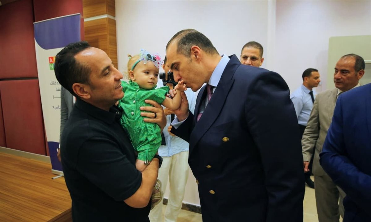 زيارة المستشار محمود فوزي لمستشفى الناس