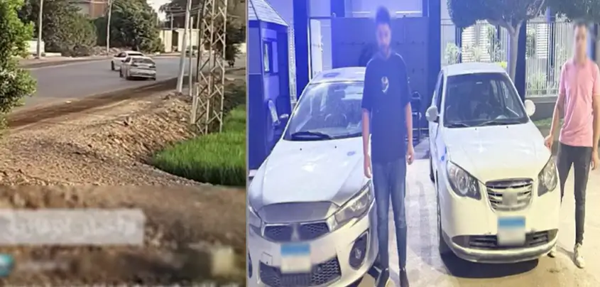 ضبط قائدي سيارتين ملاكي لاستعراضهما برعونة