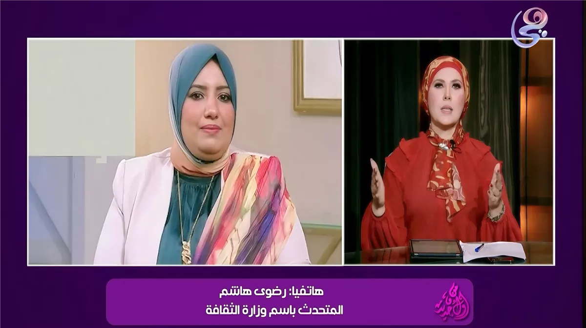 تصريحات رضوى هاشم حول تدريب الفنانين الشباب بالجداريات