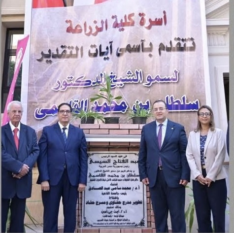 رئيس جامعة القاهرة يفتتح مسرح حشاد ومدرج حفناوي