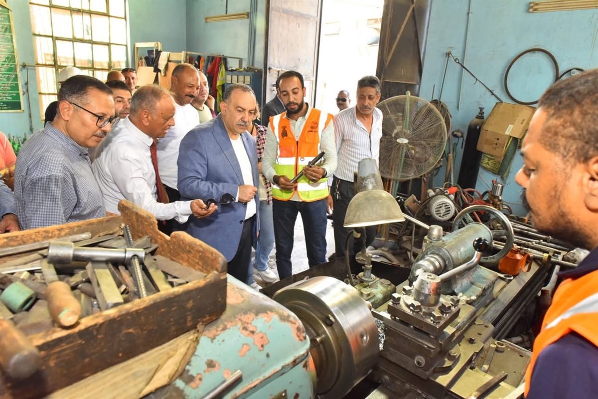 تطوير ورشة المحابس لتحسين خدمات المياه والصرف الصحي