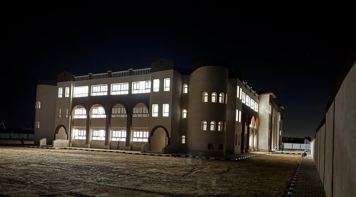 تسليم أول مدرسة تجريبي بمدينة أكتوبر الجديدة
