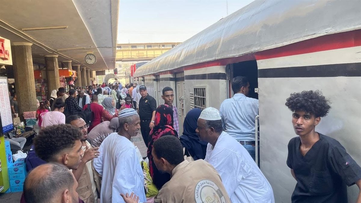 تشغيل القطار العاشر لعودة الأشقاء السودانيين طوعًا من مصر