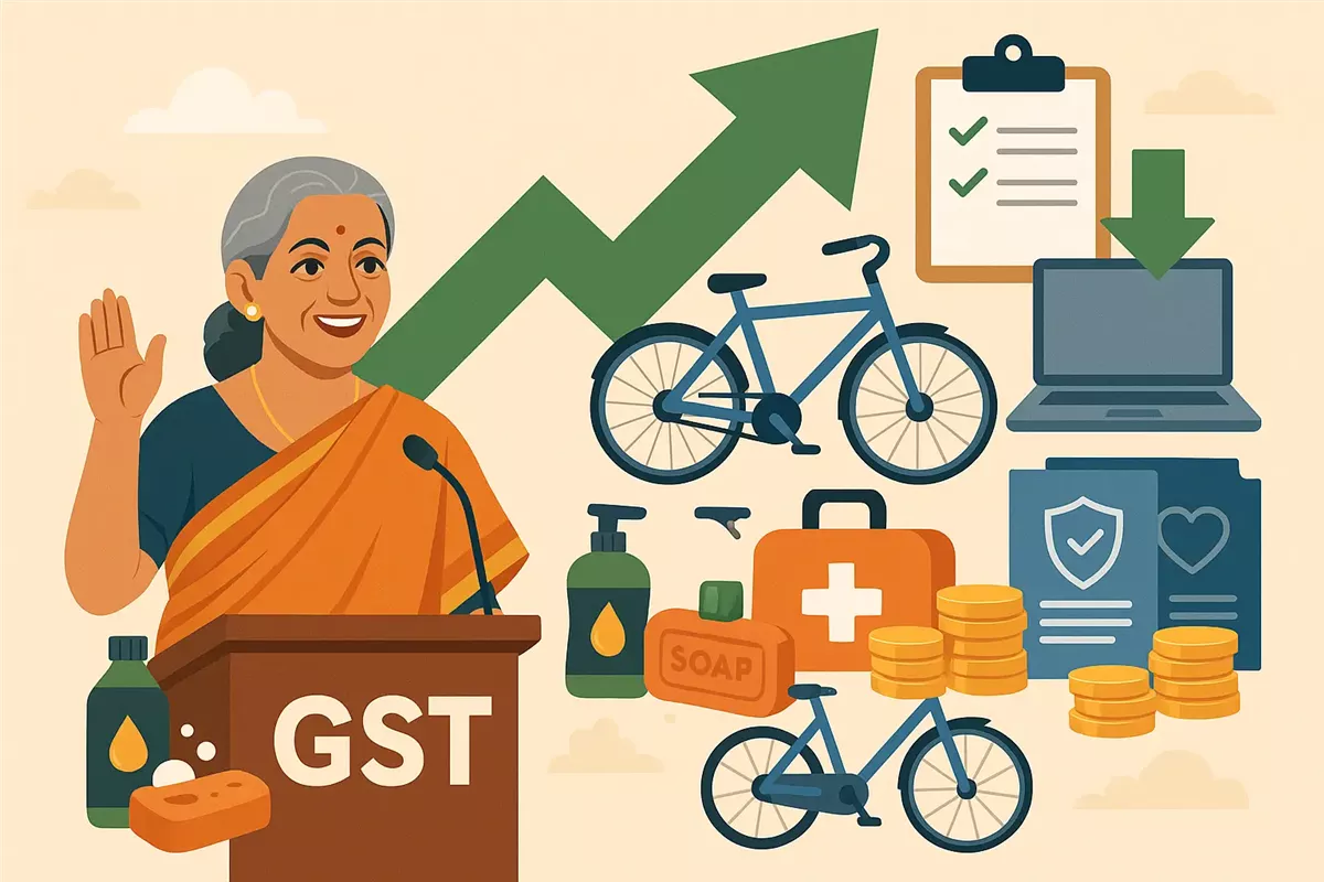 تخفيض ضريبة GST في الهند لدعم أسعار السلع الأساسية