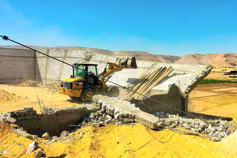 حملة إزالة التعديات على الأراضي الزراعية بسوهاج