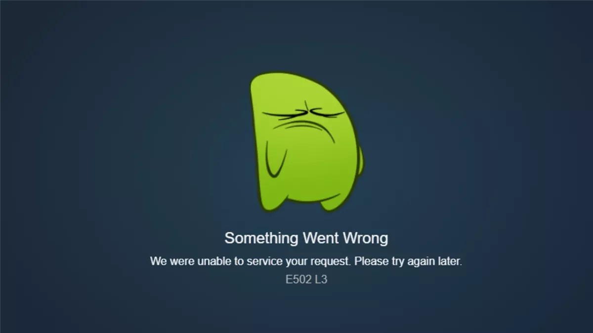واجه مستخدمو Steam هذا الخطأ عندما حاولوا شراء اللعبة - Credit: Steam