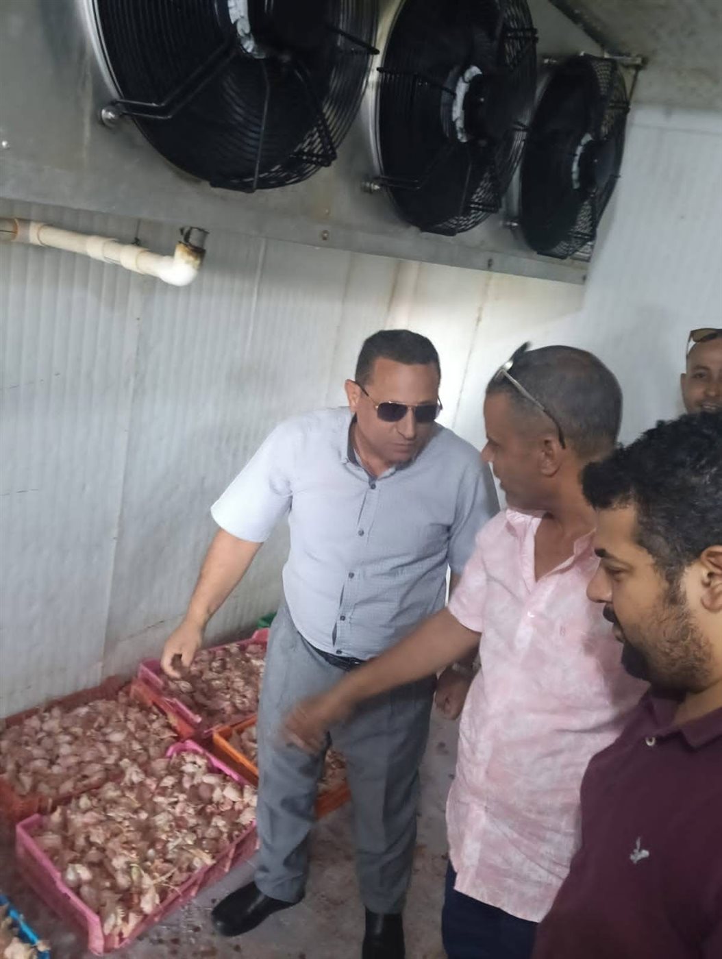 ضبط دواجن غير صالحة للاستهلاك الآدمي في أوسيم