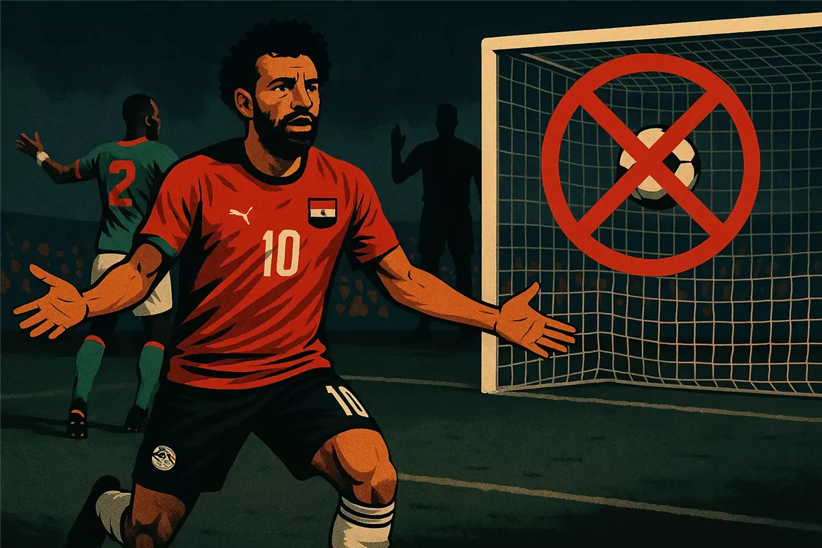 منتخب مصر يتعادل مع بوركينا فاسو - Illustration