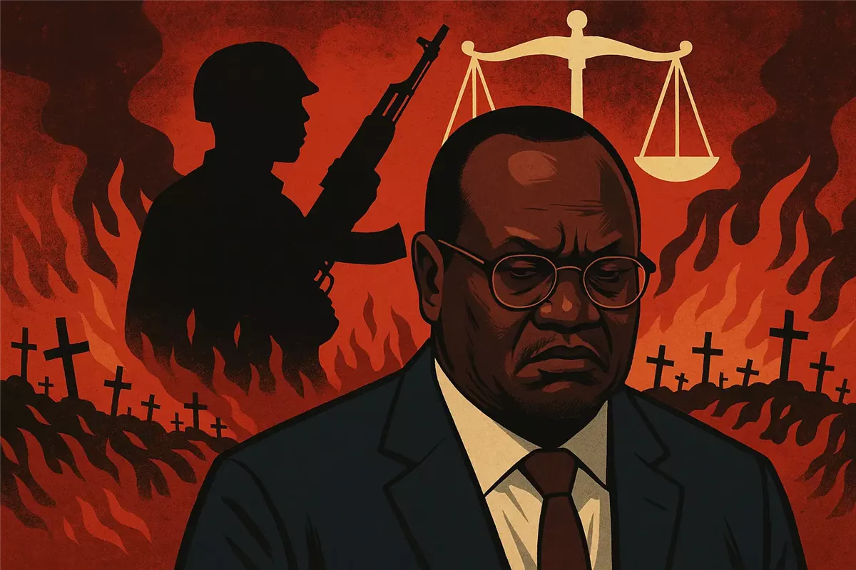 جنوب السودان يحاكم نائبه الأول رياك مشار بتهم الخيانة والقتل - Illustration