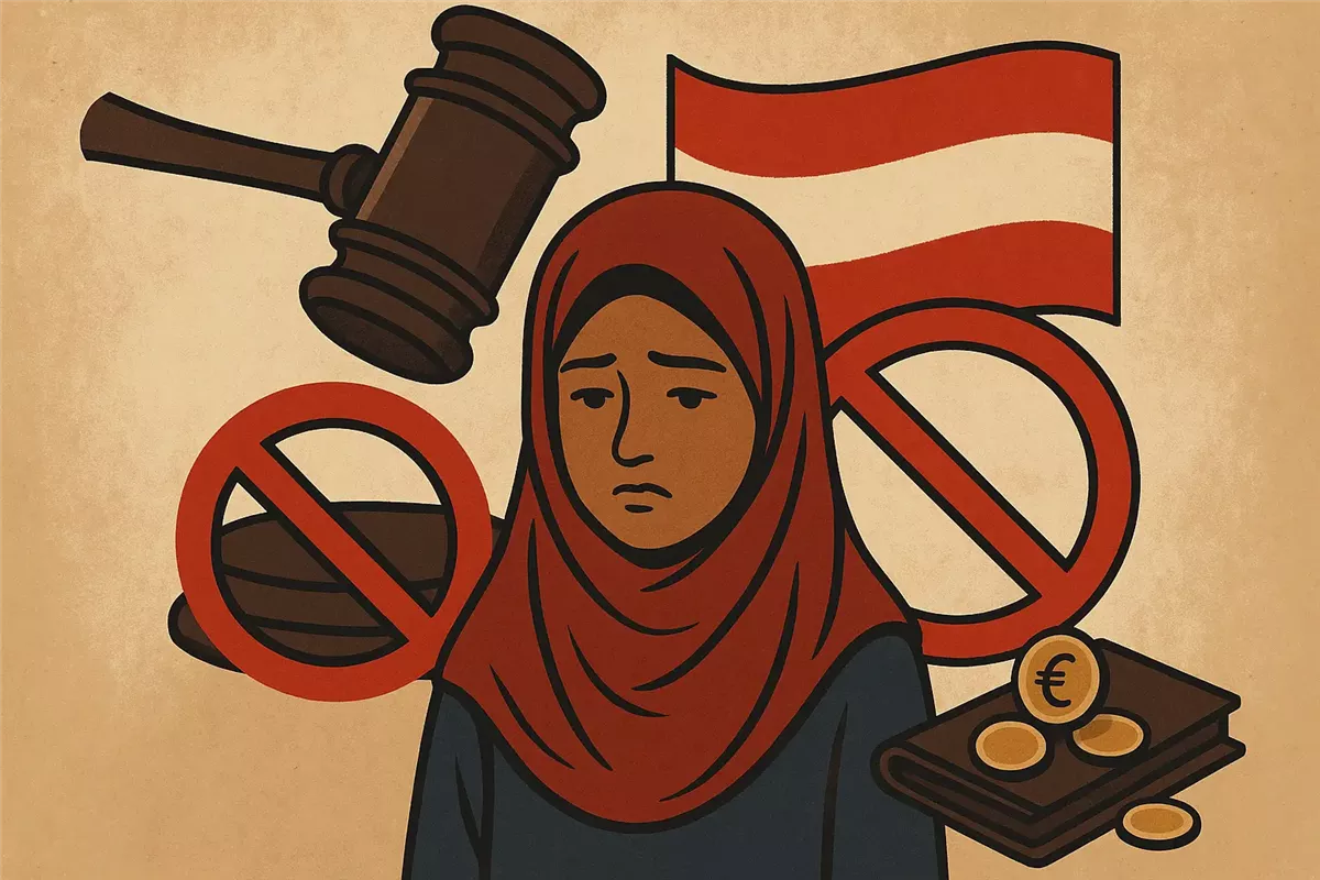 المحكمة الدستورية النمسا تفحص دستورية قانون الحجاب Illustration