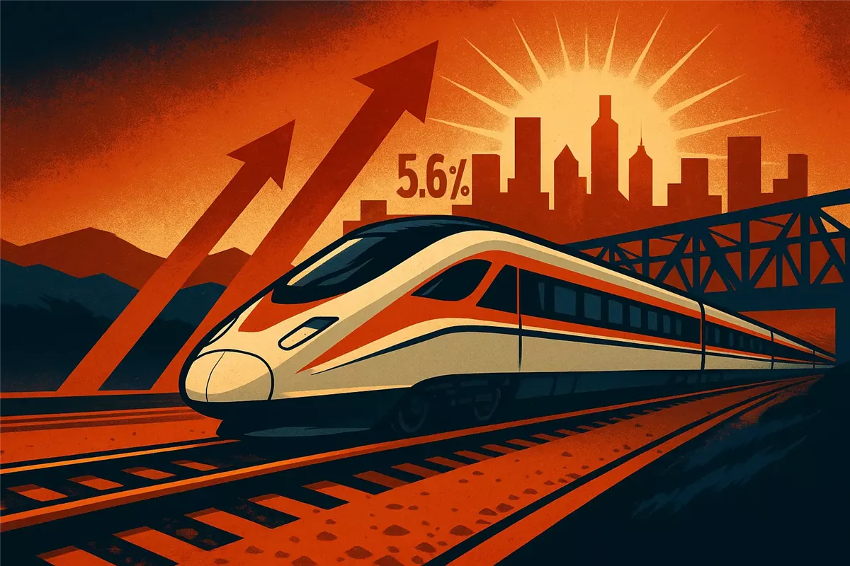 القطارات عالية السرعة تعزز الاقتصاد الصيني 2025 ا