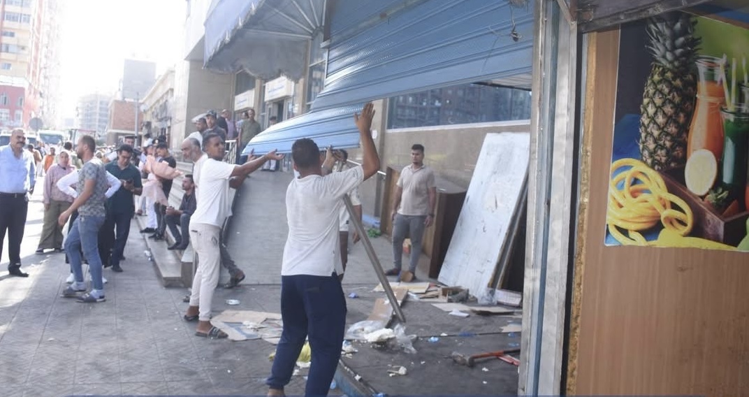 حملات موسعة لإزالة الإشغالات وإعادة الانضباط بالإسكندرية