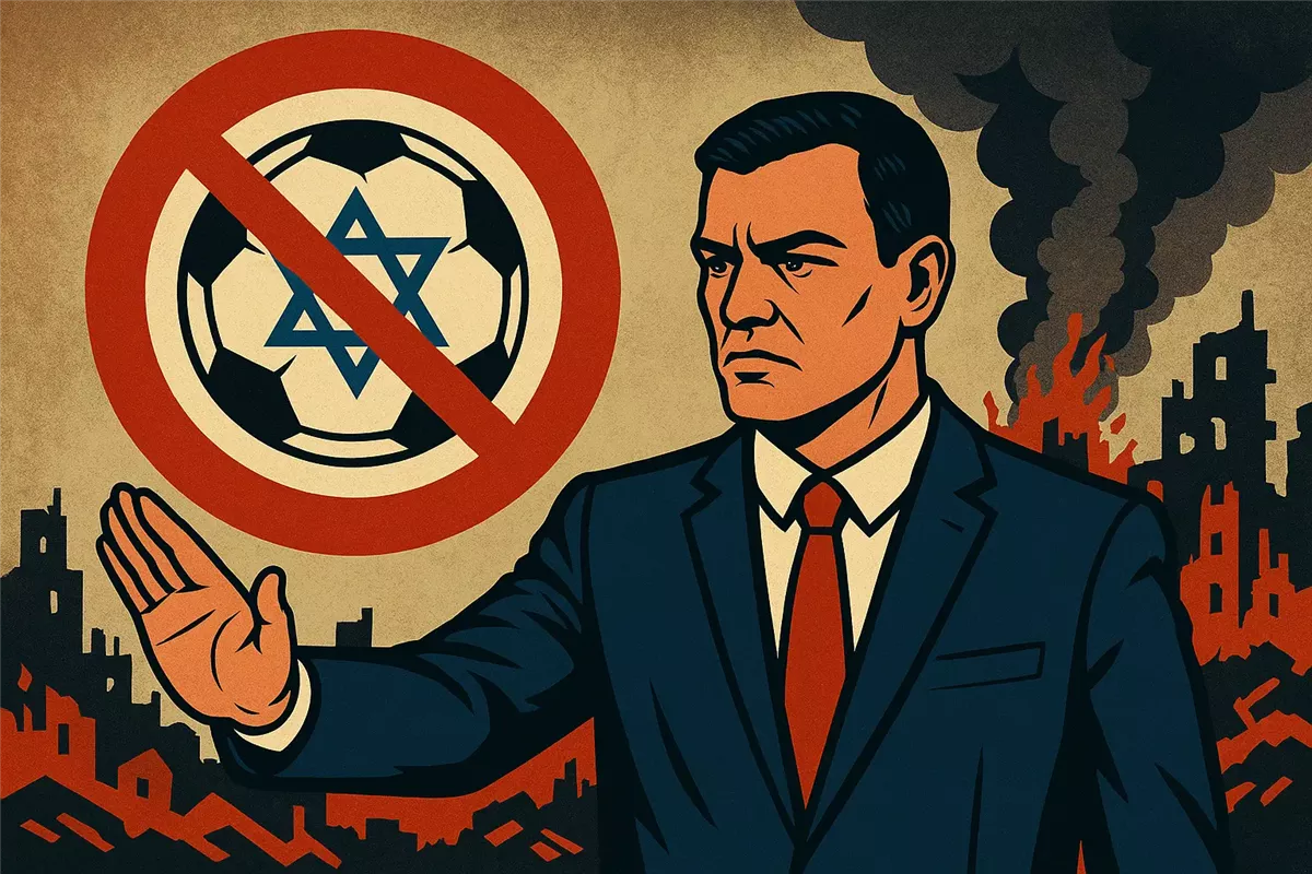 بيدرو سانشيز يطالب بمعاملة إسرائيل مثل روسيا - Illustration