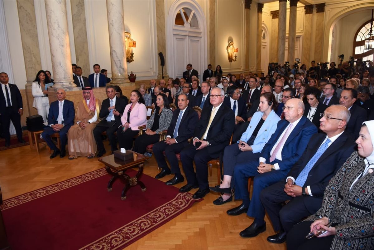 تكريم جهود الهلال الأحمر المصري ومتطوعيه
