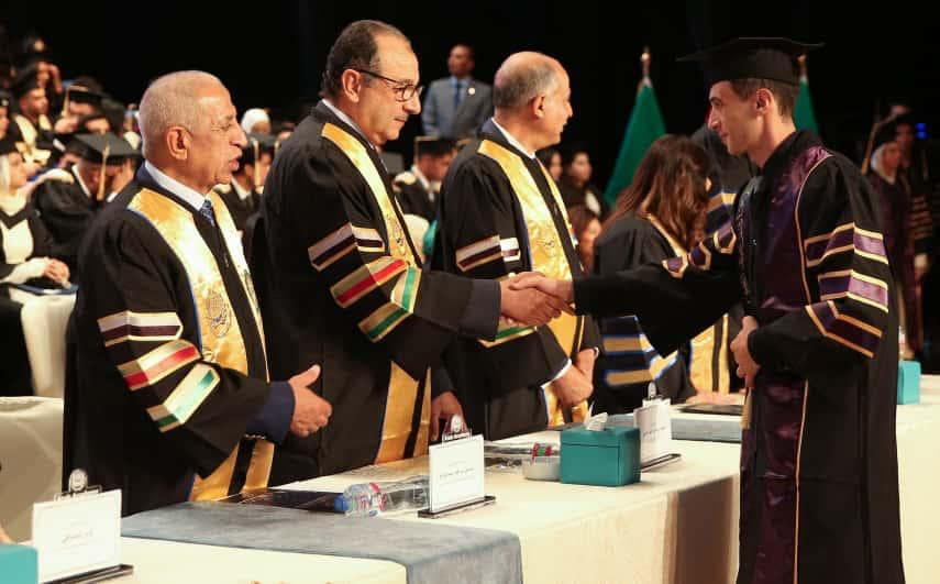 حفل تخرج الأكاديمية العربية