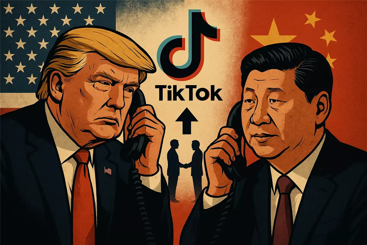 ترامب توصل إلى اتفاق مبدئي مع الرئيس الصيني شي جين بينغ - Illustration