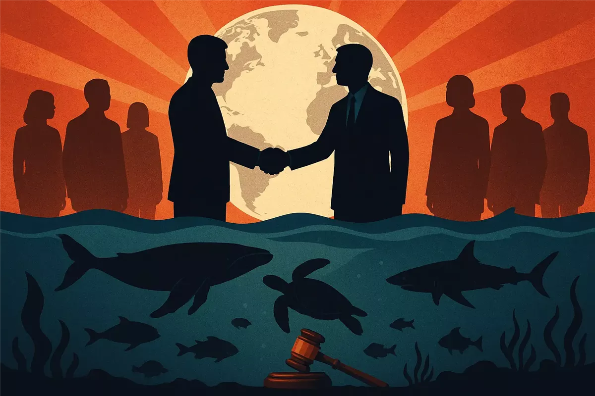 اتفاقية تاريخية لحماية المحيطات تدخل حيز التنفيذ - Illustration