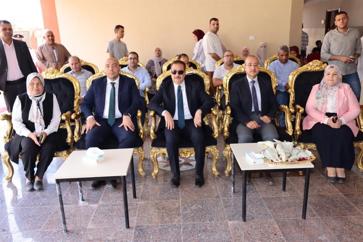 محافظ المنوفية يفتتح مدرسة شبين الكوم الرسمية الحديثة للغات