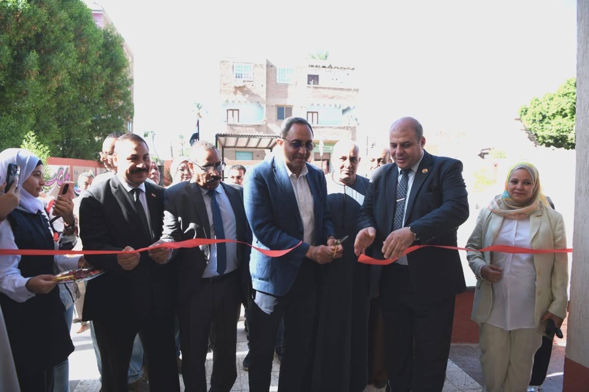 افتتاح مدرسة الترامسة الإعدادية بمحافظة قنا وتطوير التعليم