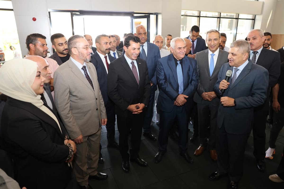 افتتاح الصالة الدولية لرفع الأثقال سارة سمير بالإسماعيلية