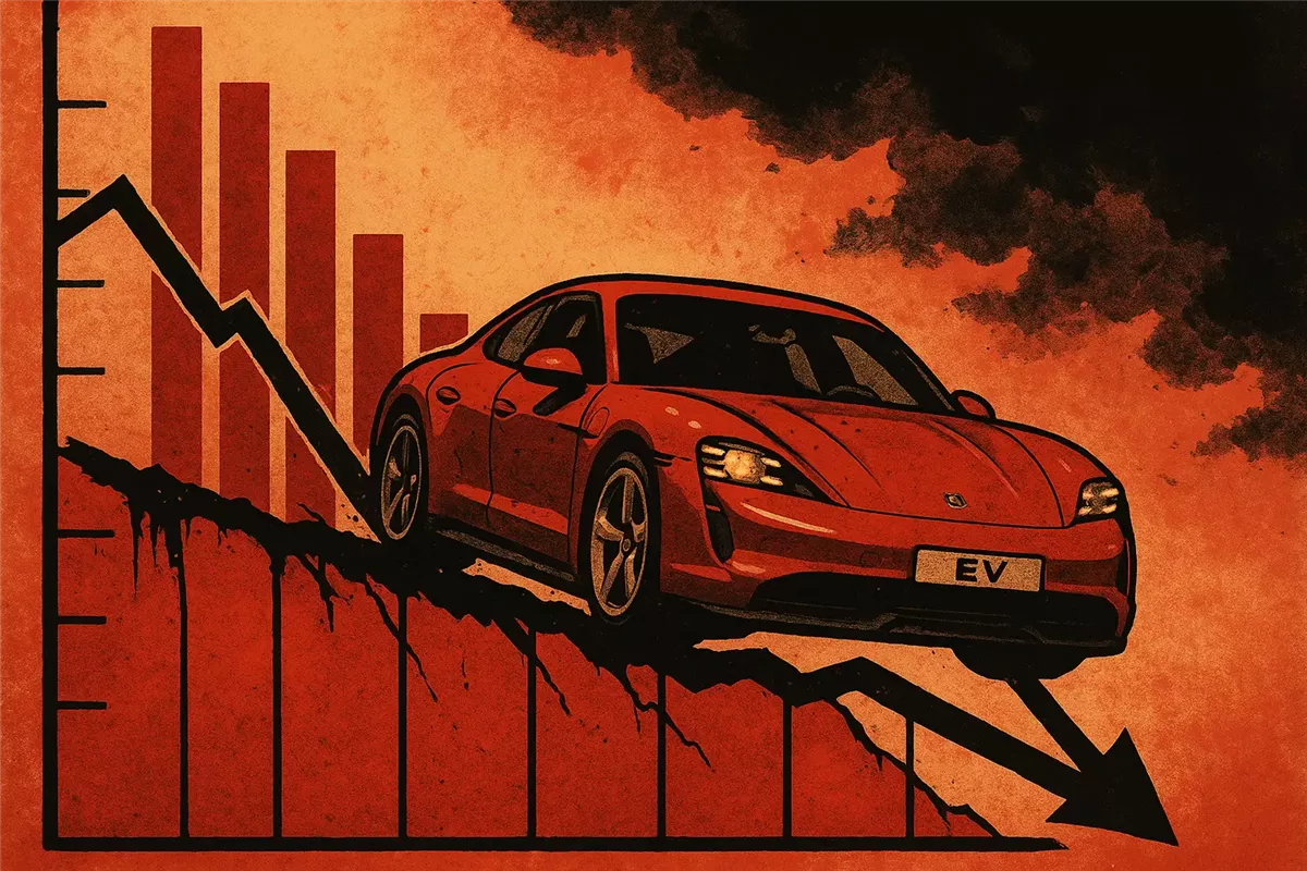 أسهم بورشه تهوي بأكثر من 7% - Illustration