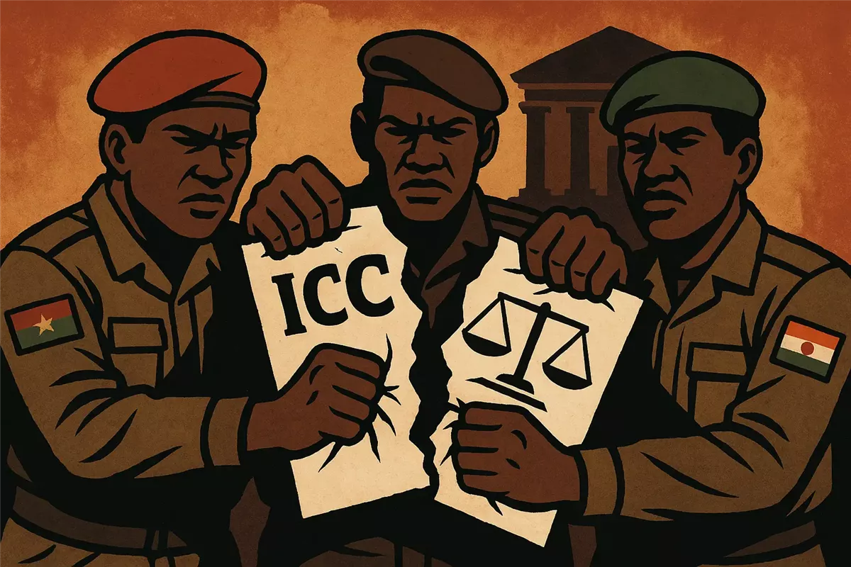 بوركينا فاسو ومالي والنيجر تعلن الانسحاب من المحكمة الجنائية الدولية - Illustration