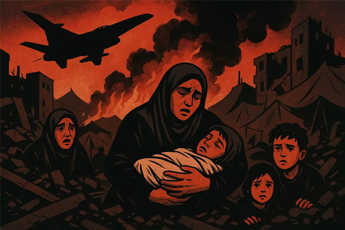 منصة يوروفيجن في أجواء انقسام حول غزة - Illustration