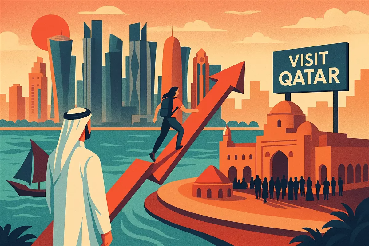 الأماكن السياحية في قطر تعكس الأصالة والحداثة أرشيفية