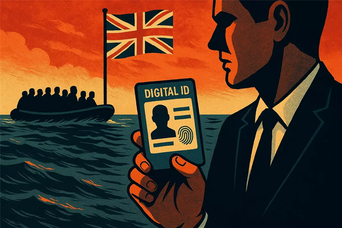 الحكومة البريطانية وسياسات التحقق الرقمي للعمل - Illustration