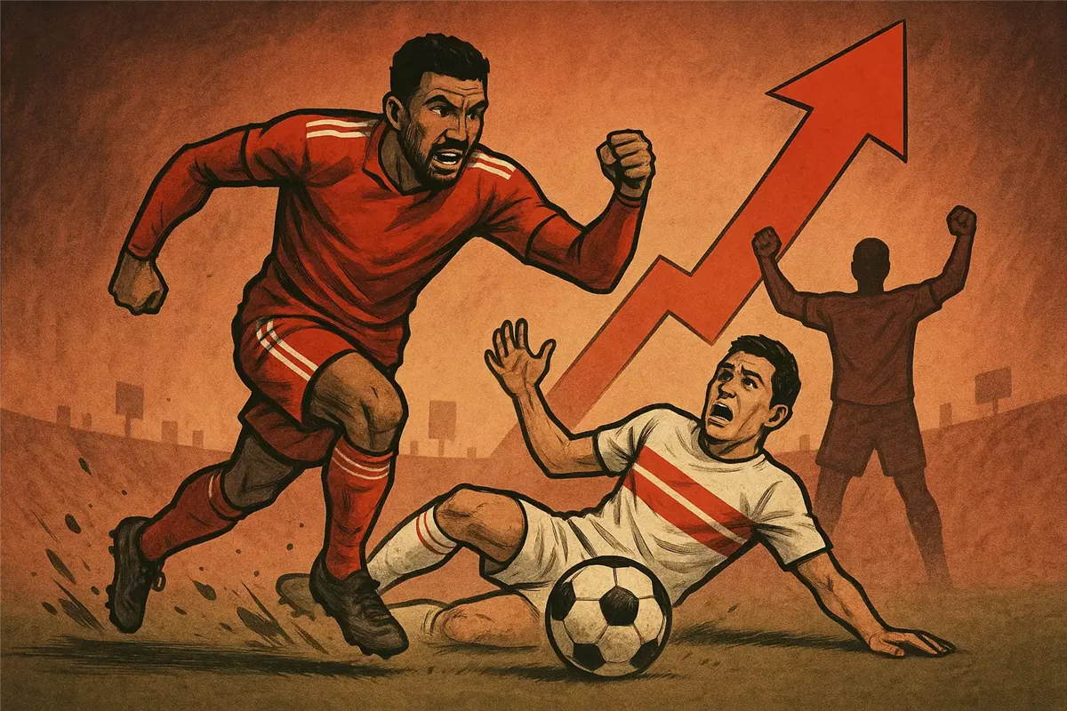 ريمونتادا الأهلي تحسم قمة الدوري المصري أرشيفية