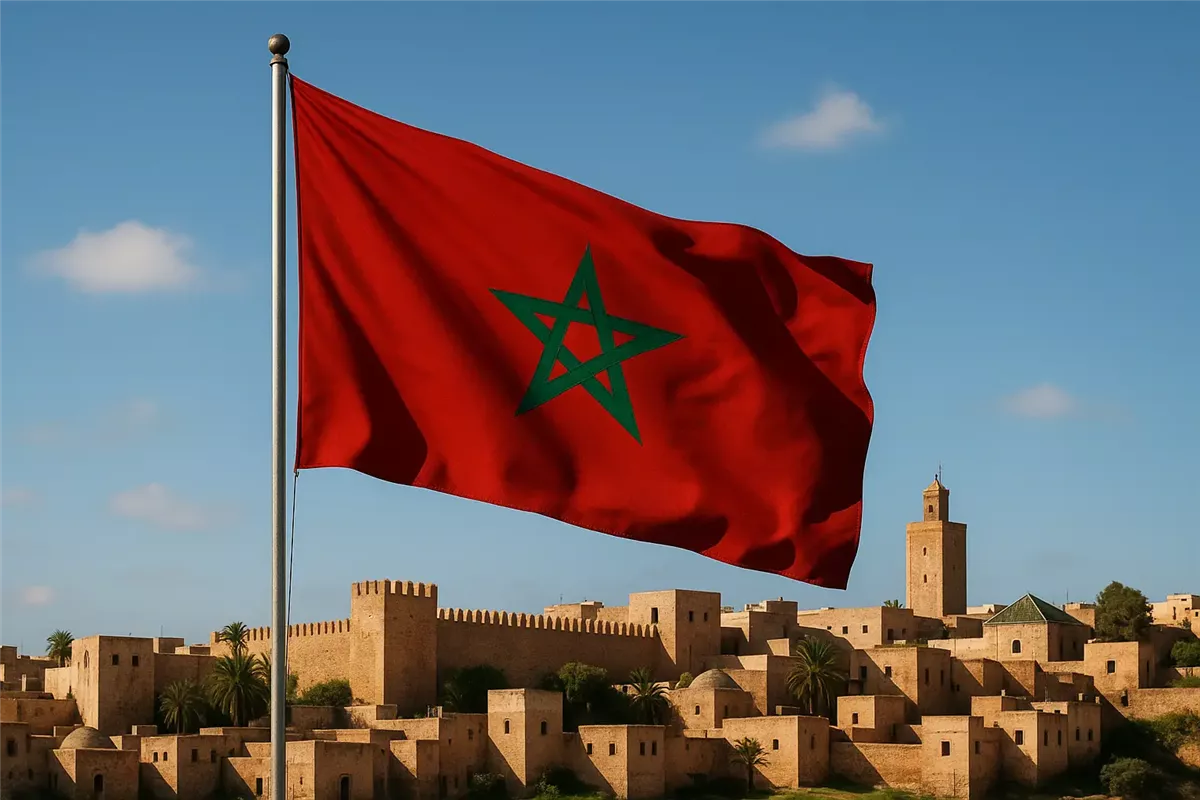 علم المغرب