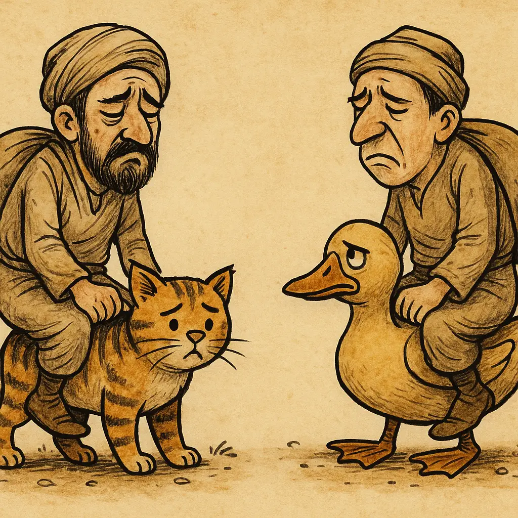 يادي الخيبة ويادي الحطة، روحنا على جمل وجينا على بطة