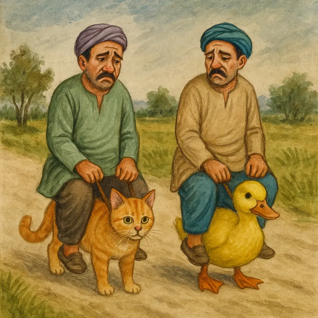 يادي الخيبة ويادي الحطة، روحنا على جمل وجينا على بطة