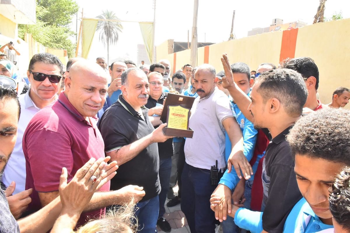 تطوير منطقة المصلى بأسيوط ورفع كفاءة المرافق