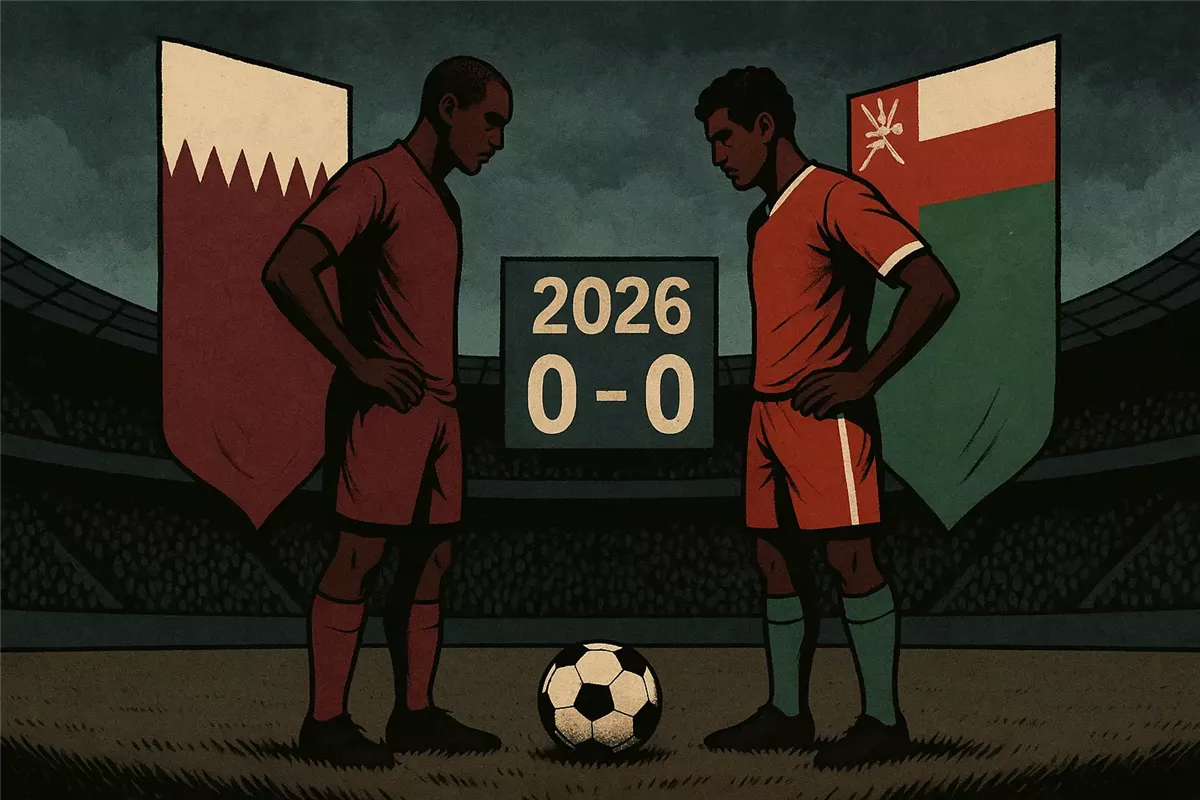 قطر وعمان بلا أهداف في تصفيات كأس العالم 2026