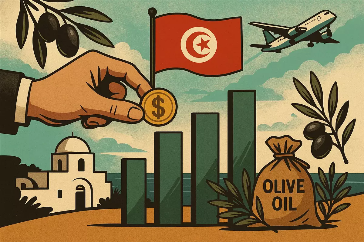 تونس تعزز احتياطي النقد الأجنبي وتخفض ديونها أرشيفية