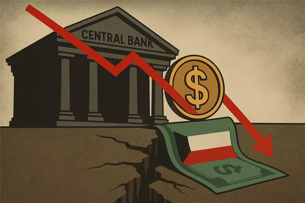 انخفاض جديد في الاحتياطي الأجنبي الكويت أرشيفية