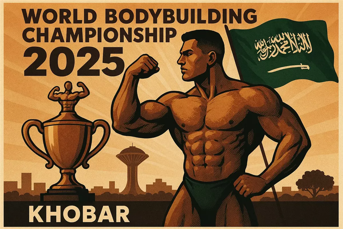الخبر تستضيف بطولة العالم لكمال الأجسام أرشيفية