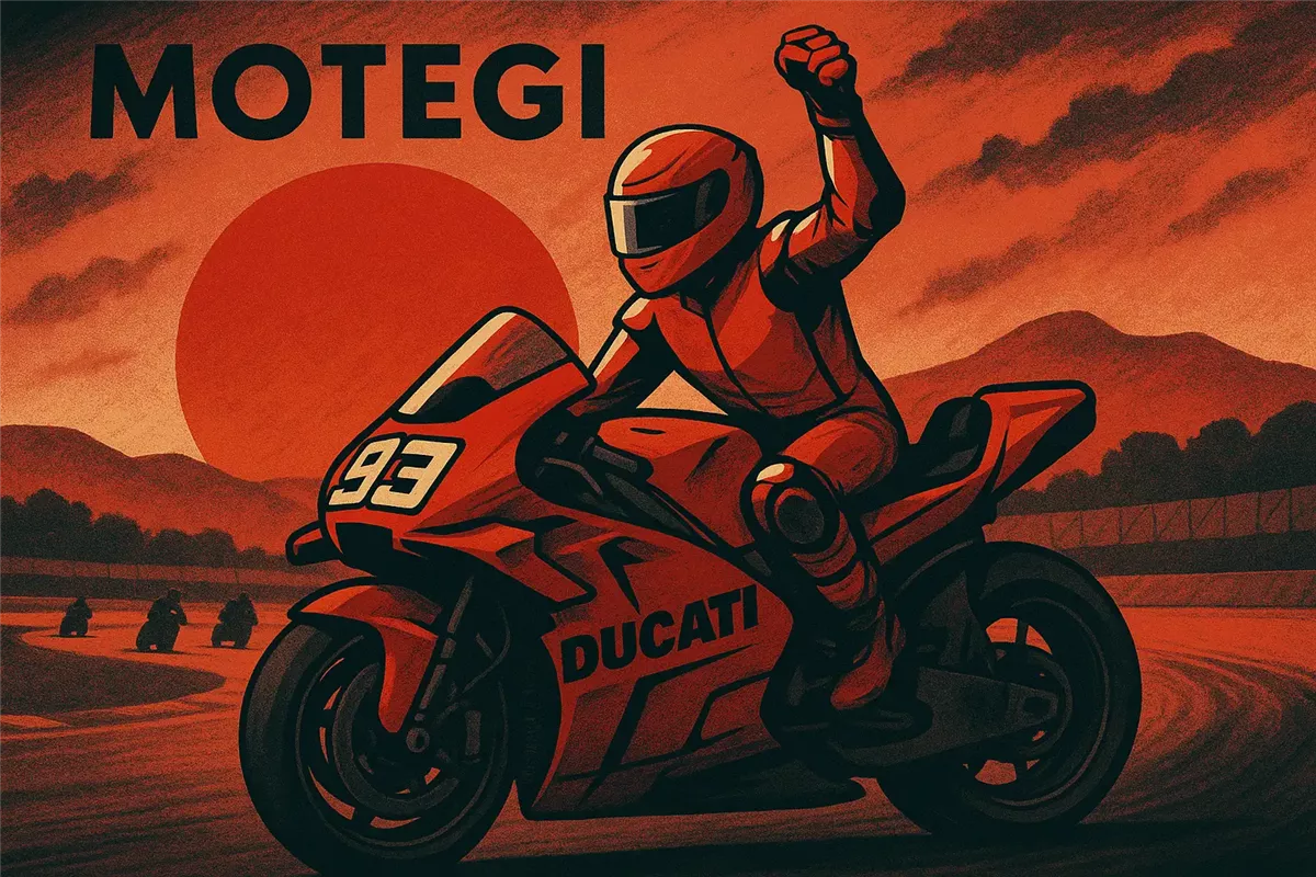 سيطرة Ducati تؤكد خبرتها في سباق اليابان أرشيفية