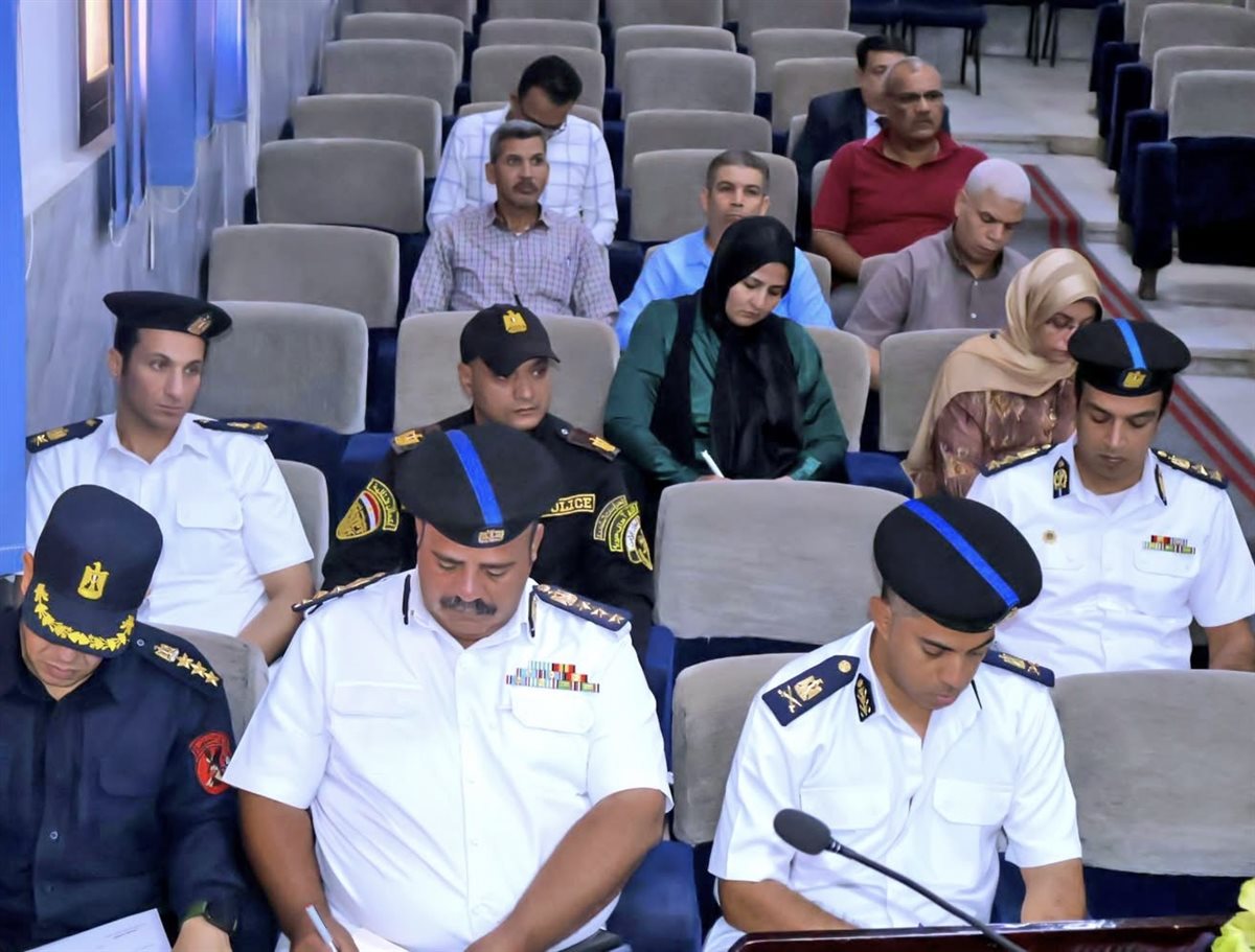 الاجتماع التحضيري لتدريبات صقر 159 بمحافظة سوهاج