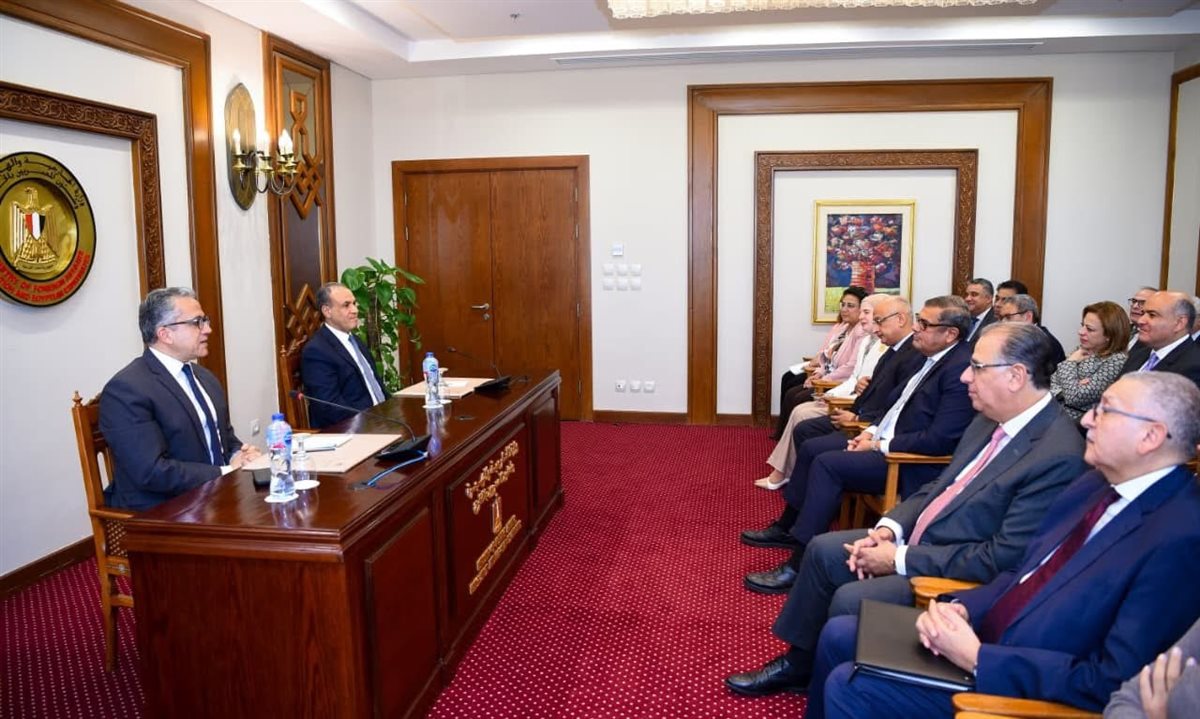 وزارة الخارجية تستقبل خالد العناني مدير عام اليونسكو