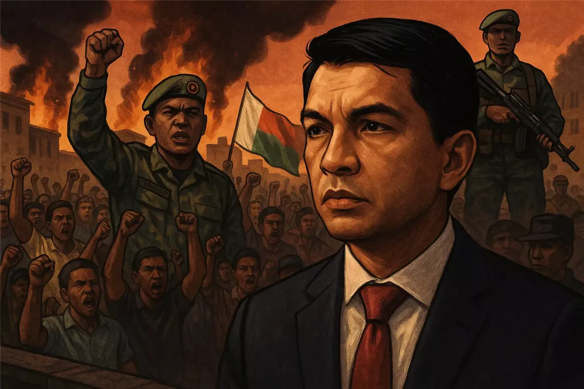 انقلاب عسكري يطيح برئيس مدغشقر بعد أسابيع من احتجاجات شبابية - Illustration