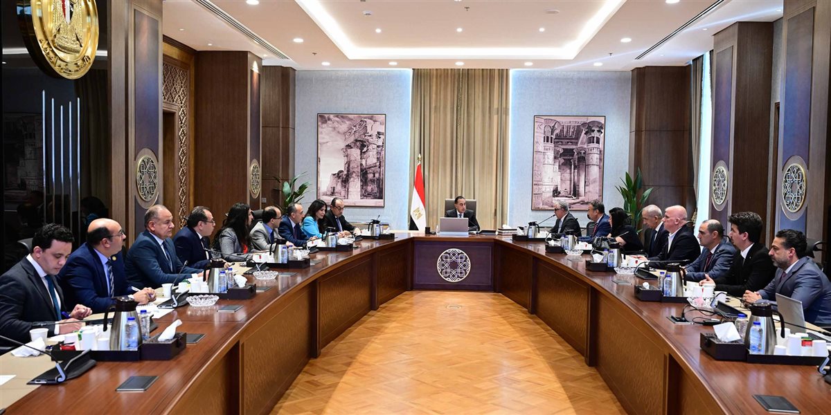 مدبولي يبحث مع رئيس مجموعة أروجلو القابضة