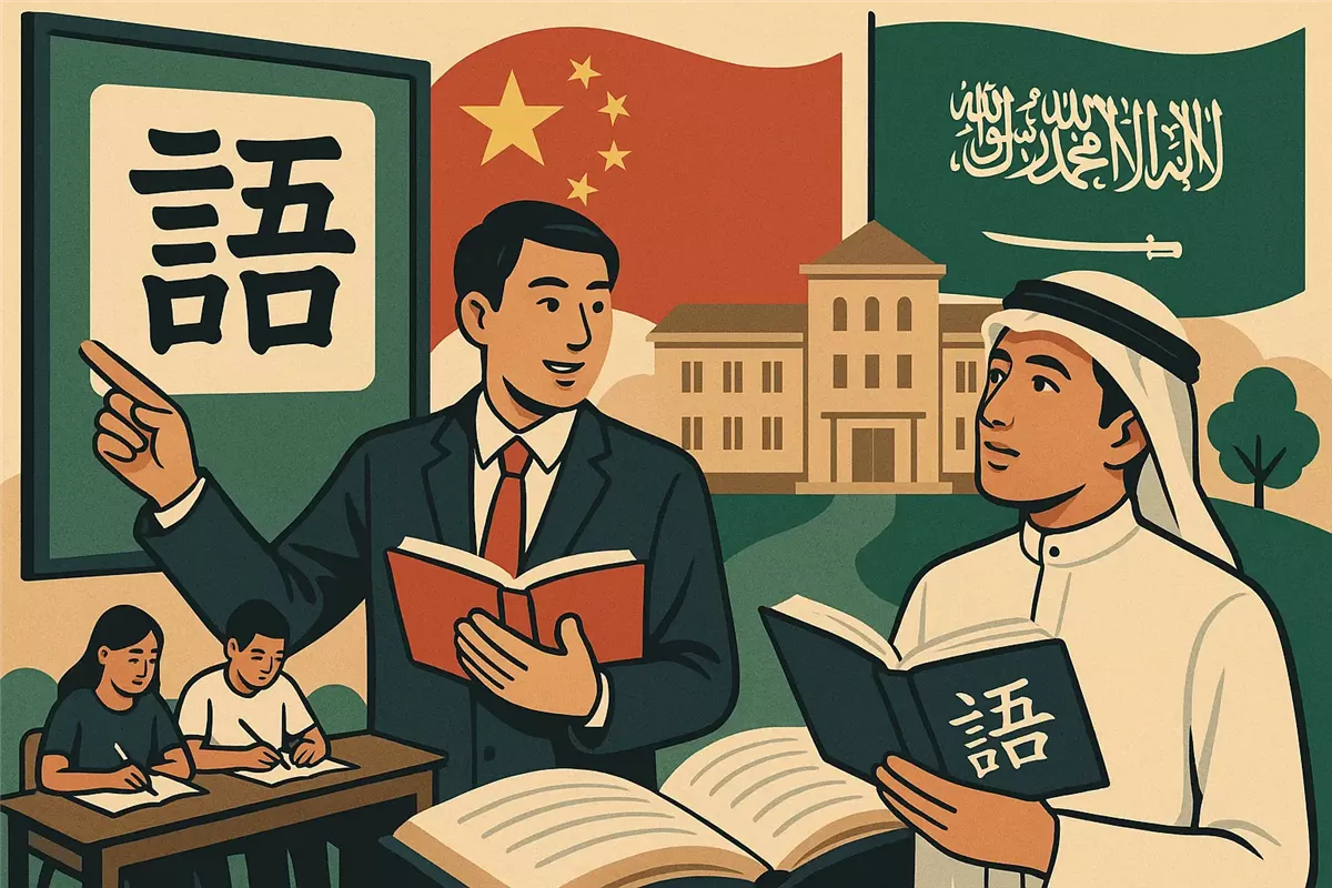 التعاون الصيني السعودي يطوّر تعليم اللغة الصينية أرشيفية