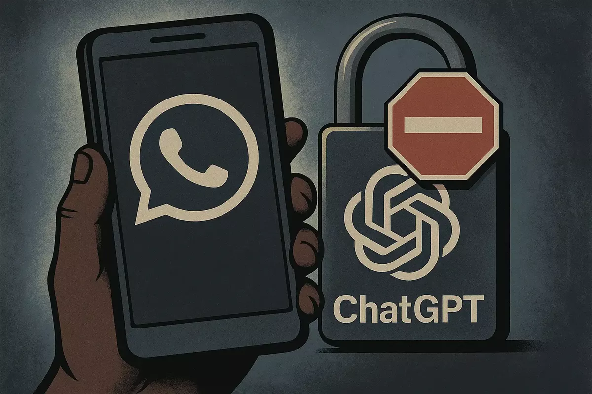 إيقاف ChatGPT على واتساب رسميًا أرشيفية