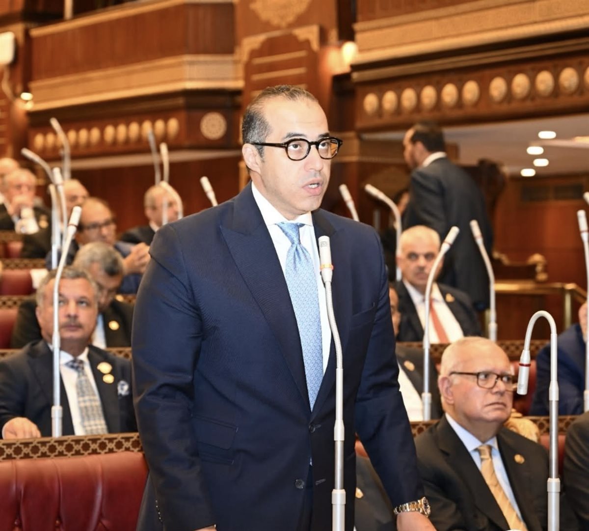 محمود فوزي يحضر انطلاقة دور الانعقاد الأول لمجلس الشيوخ