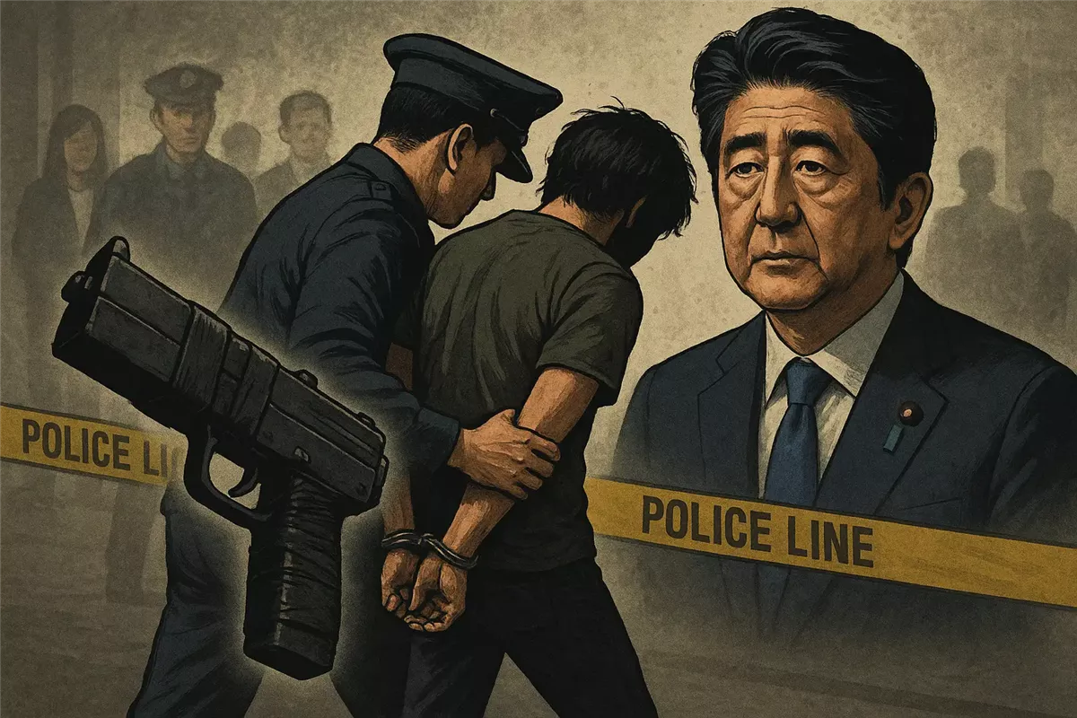 تيتسويا ياماغامي يعتذر خلال محاكمته - Illustration