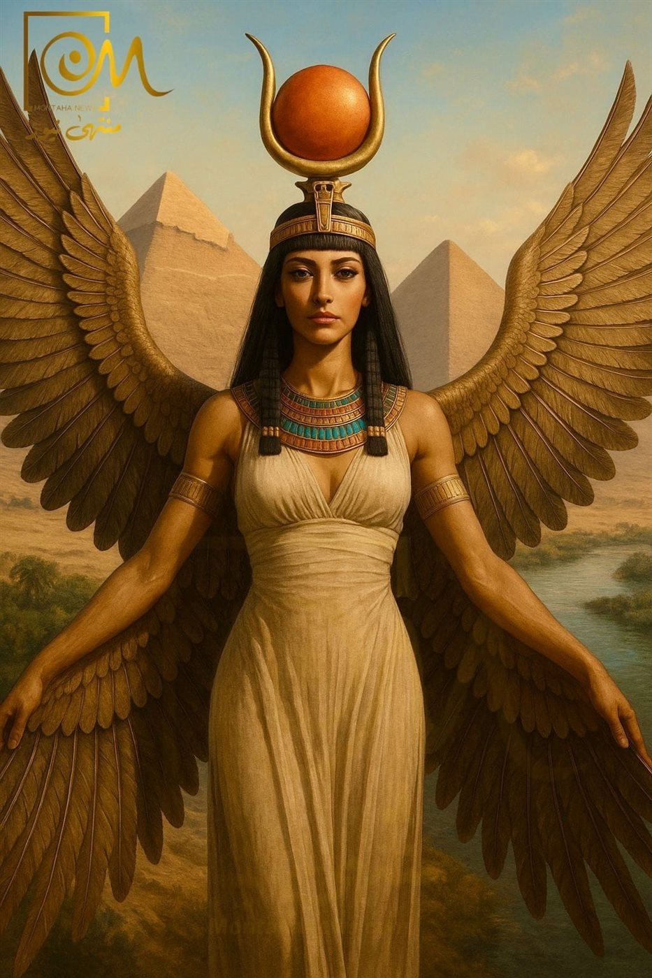 إيزيس في الأساطير المصرية - Illustration of Isis