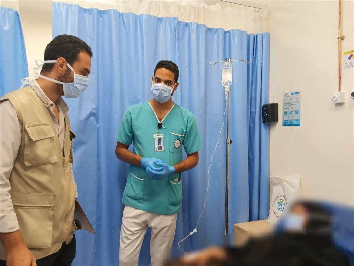 تشغيل وحدة الأورام الجديدة بمجمع الفيروز الطبي